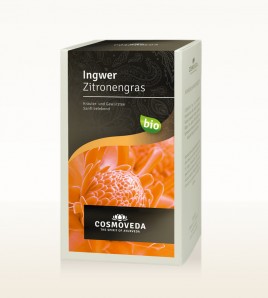 BIO Ingwer Zitronengras Tee 20x1,5g