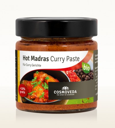 BIO Hot Madras Curry Paste 175g