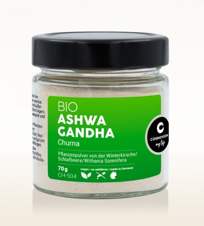 Organic Ashwagandha Churna 70g