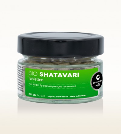 Organic Shatavari Tabletten 60g