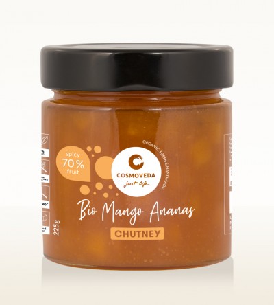 Organic Mango Pinapple Chutney 225g