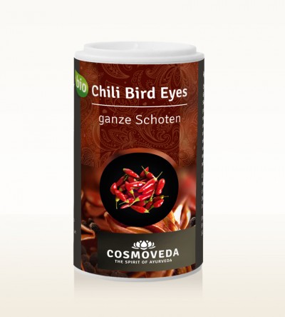 Organic Chili Bird Eyes pods 10g