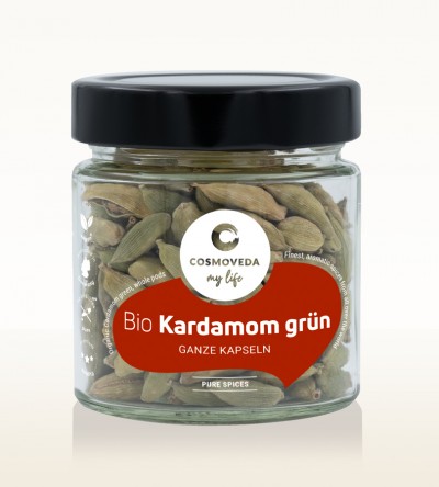 Organic Cardamom green whole 70g