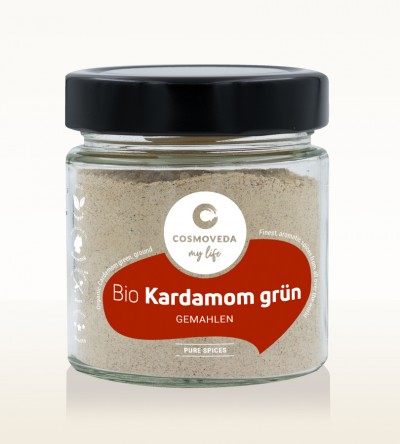 Organic Cardamom green ground 70g