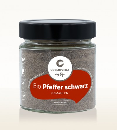 BIO Pfeffer schwarz gem. 100g