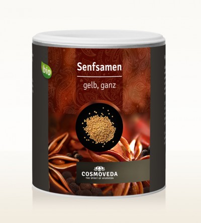 BIO Senfsamen gelb ganz 450g