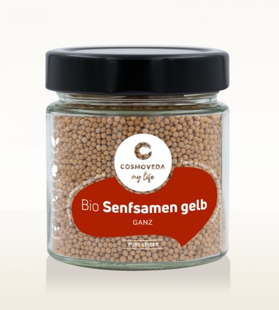 BIO Senfsamen gelb ganz 130g