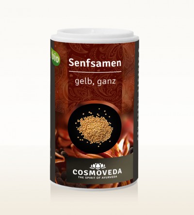 BIO Senfsamen gelb ganz 50g