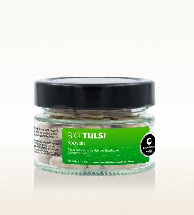 Organic Tulsi Capsules 80 pieces