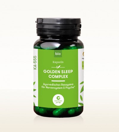 Organic Ayus Rasayana Capsules - Golden Sleep Complex 80 pieces