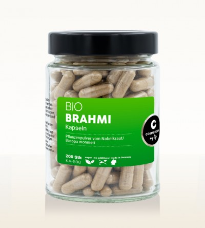 Organic Brahmi Capsules 200 pieces