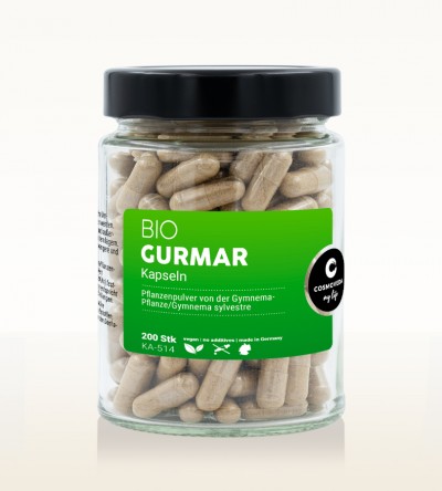 Organic Gurmar Capsules 200 pieces