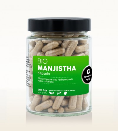Organic Manjistha Capsules 200 pieces