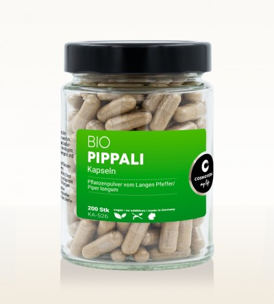 Organic Pippali Capsules 200 pieces
