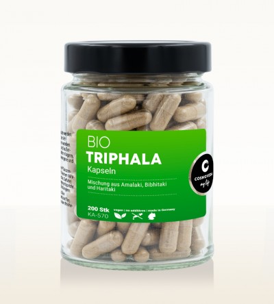 Organic Triphala Capsules 200 pieces