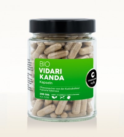 Organic Vidari Kanda Capsules 200 pieces