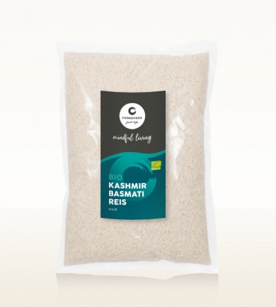 Organic Kashmir Basmati Rice white 1kg