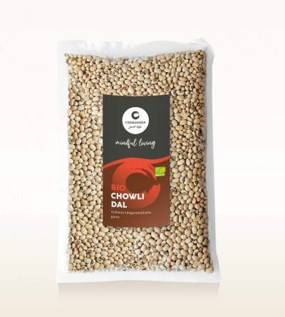 BIO Chowli Dal - Schwarzaugenbohnen, ganz 2,5kg