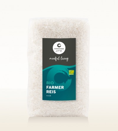 Organic Farmer Rice white