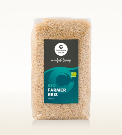 Organic Farmer Rice brown