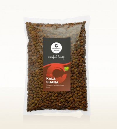 BIO Kala Chana - schwarze Kichererbsen ganz 2,5kg