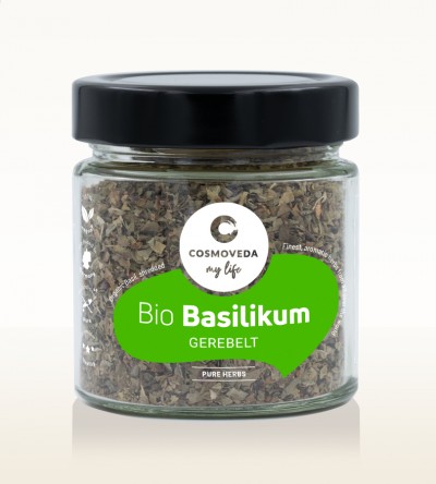 Organic Basil shredded 30g