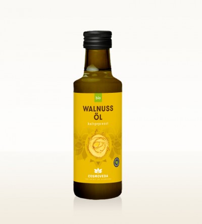 Organic Walnut Oil cold-pressed 100ml