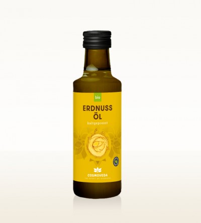 Organic Peanut Oil cold-pressed 100ml