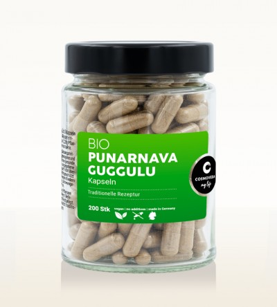 Organic Punarnava Guggulu Capsules 200 pieces