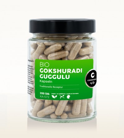 Organic Gokshuradi Guggulu Capsules 200 pieces