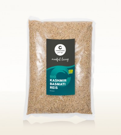 BIO Kashmir Basmati Reis braun 1kg