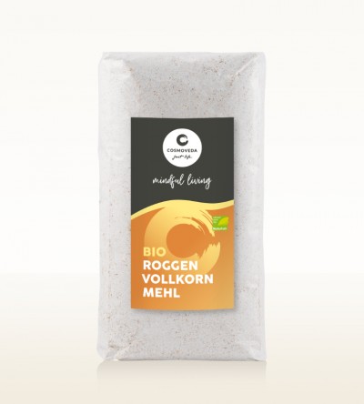 Organic Whole Rye Flour 500g