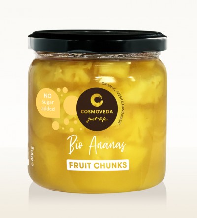 BIO Ananas Fruchtstücke 400g