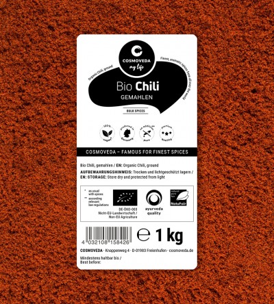 Organic Chili ground 1kg