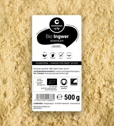 Organic Ginger ground 500g