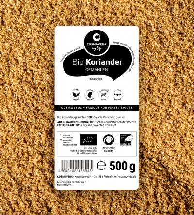 Organic Coriander ground 500g