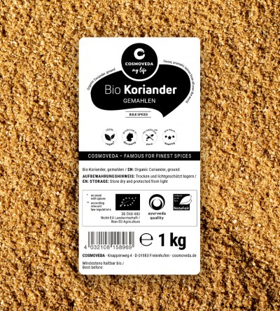 Organic Coriander ground 1kg