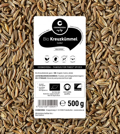 Organic Cumin whole 500g