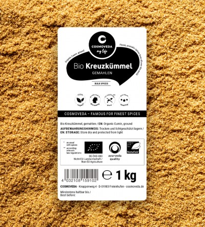 Organic Cumin ground 1kg