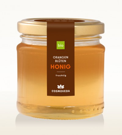 Organic Orange Blossom Honey 250g