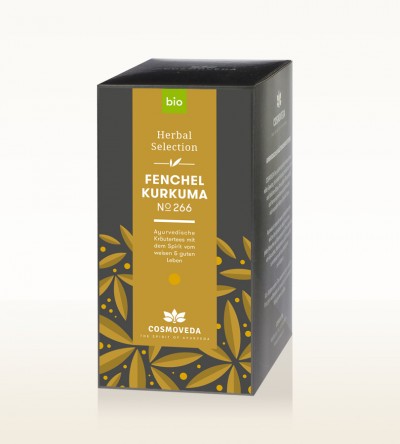 Organic Fennel Turmeric Tea 25 x 1.8g
