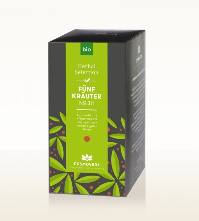 Organic 5 Herbs Tea 25 x 1.8g