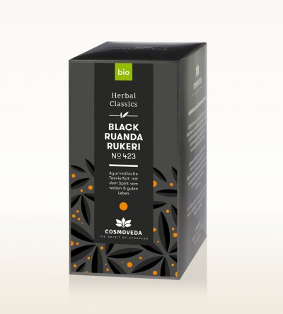 BIO Black Ruanda Rukeri Tee 25 x 1,8g