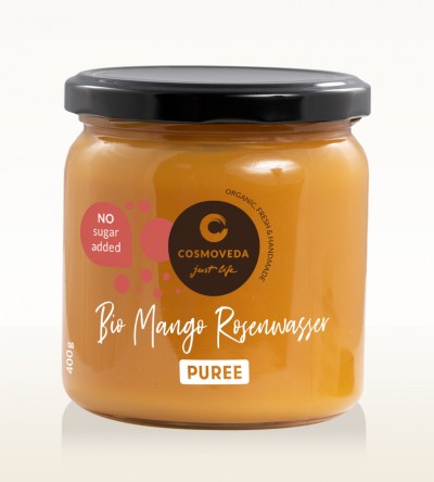 Organic Mango Rosewater Puree 400g