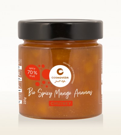 BIO Spicy Mango Ananas Chutney 225g