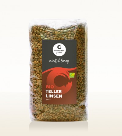 Organic Brown Plate Lentils 500g