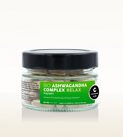 Organic Ashwagandha Complex - Relax 80 capsules
