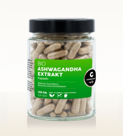 Organic Ashwagandha Extract 200 capsules