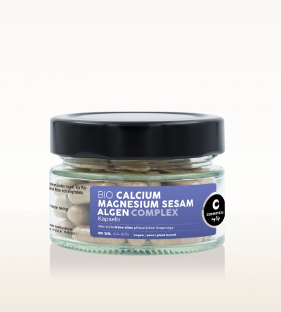 Organic Calcium Magnesium Complex 80 Capsules