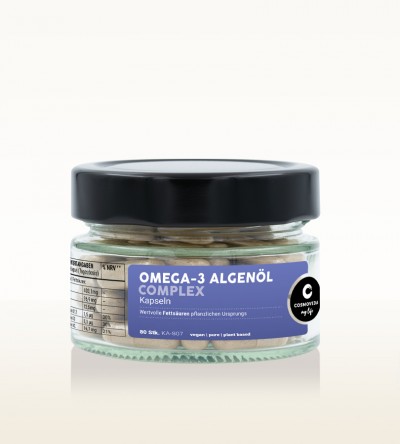 Omega-3 Algenöl Complex 80 Kapseln